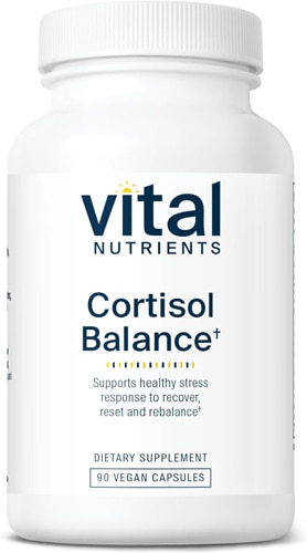 Vital Nutrients Cortisol Balance Full-Spectrum Vegan Formula Adrenal Function & Cortisol Balance