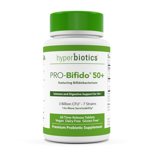 Vital Nutrients Hyperbiotics PRO-Bifido Probiotic Support for Ages 50+