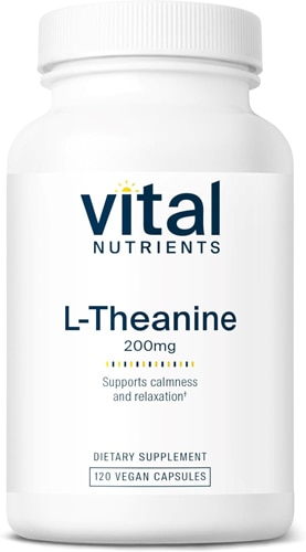 Vital Nutrients L-Theanine - May Help Moderate Occasional Stress & Promotes Relaxation