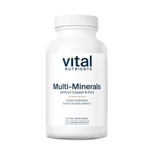 Vital Nutrients Multi-Minerals Citrate-Malate Formula - No Copper or Iron