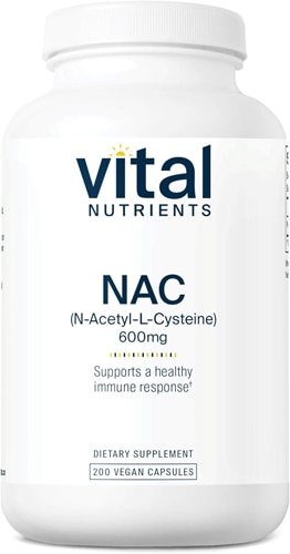 Vital Nutrients NAC N-Acetyl Cysteine - Antioxidant Support