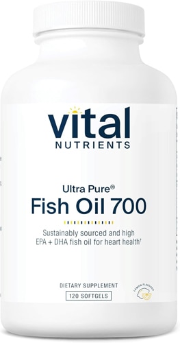 Vital Nutrients Ultra Pure Fish Oil 700 - General Health Maintenance Inflammatory Balance Joint & Cartilage