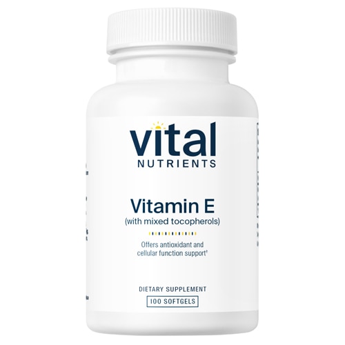 Vital Nutrients Vitamin E 400 with Mixed Tocopherols