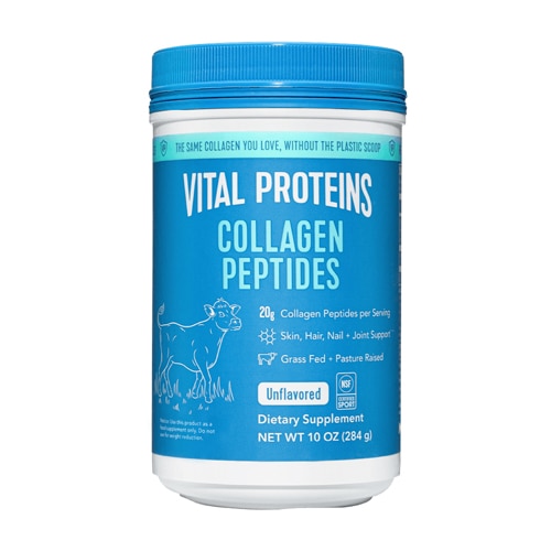 Vital Proteins Collagen Peptides Powder - NSF Certified for Sport Unflavored