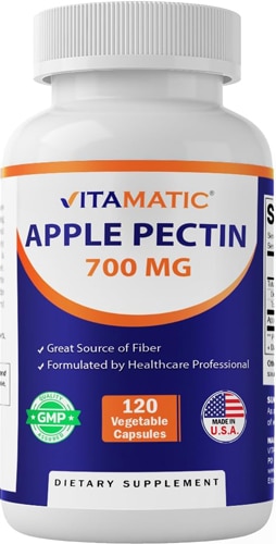 Vitamatic Apple Pectin - Dietary Fiber - Promotes Healthy Intestinal Health