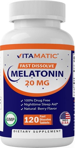 Vitamatic Melatonin - Fast Dissolve