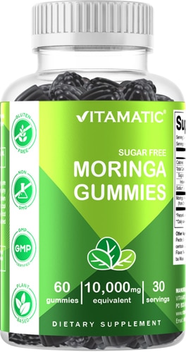 Vitamatic Moringa 50-1 Extract Natural Mixed Fruit Flavor