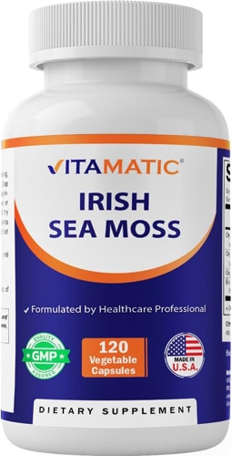 Vitamatic Organic Irish Sea Moss - Supports Healthy Immune & Joint Function