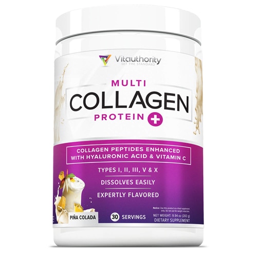 Vitauthority Multi Collagen Protein Plus Pina Colada