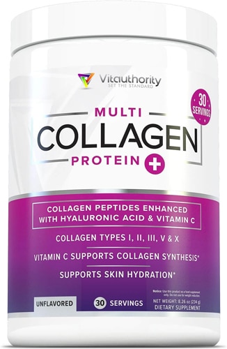 Vitauthority Multi Collagen Protein Plus Unflavored