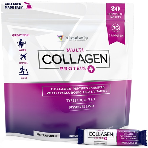 Vitauthority Multi Collagen Protein+ Unflavored