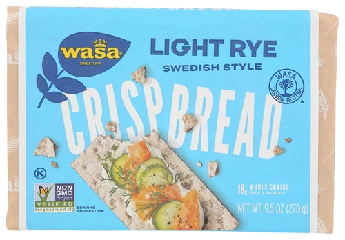 Wasa Whole Grain Crispbread Light Rye