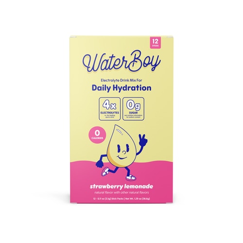 WaterBoy Daily Hydration Strawberry Lemonade