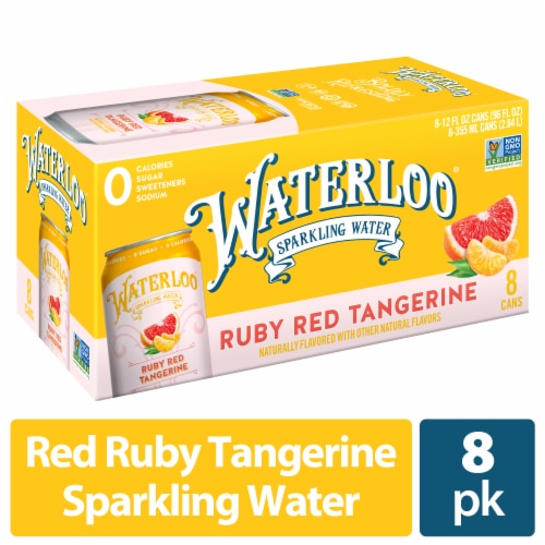 Waterloo Sparkling Water Ruby Red Tangerine