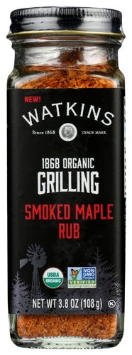 Watkins Organic Smoked Maple Grilling Rub