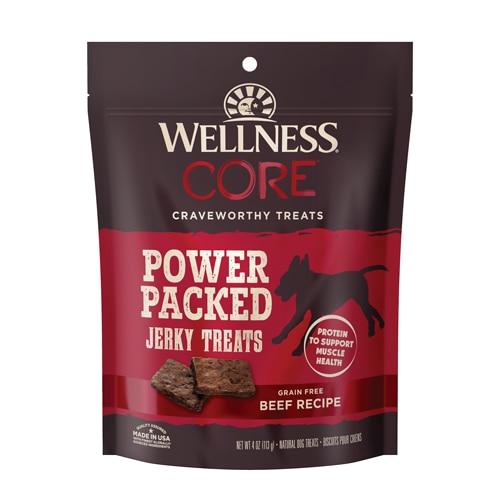 Wellness Core Pure Rewards Dog Jerky Treats Beef Recipe