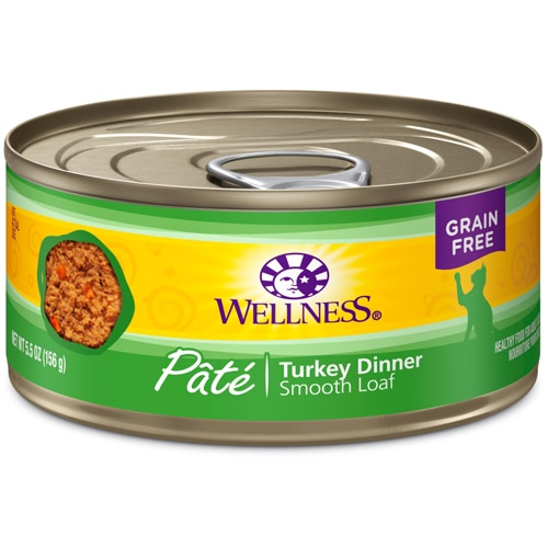 Wellness Pate Cat Food Grain Free Turkey