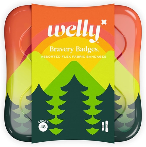 Welly Camping Bravery Badges Assorted Flex Fabric Bandages