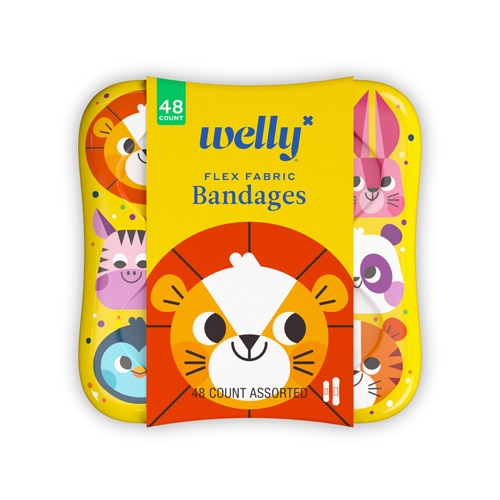 Welly Flex Fabric Bandages - Zoo Animals