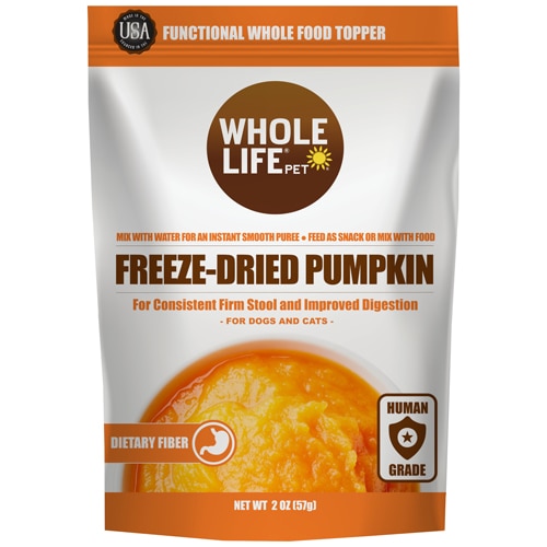 Whole Life Pet Nature's Remedy Freeze-Dried Pumpkin Powder for Dogs & Cats