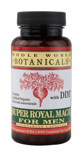 Whole World Botanicals Super Royal Maca® for Men with DIM