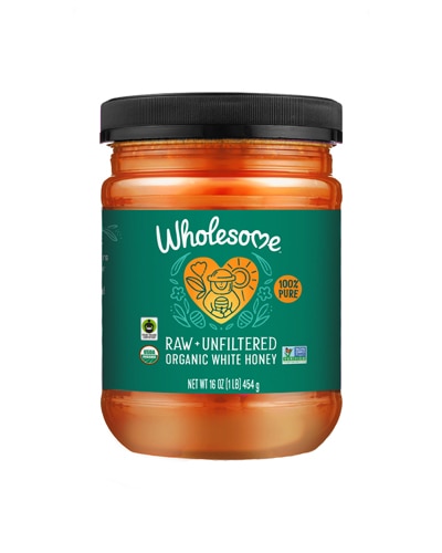 Wholesome Fair Trade Organic Raw White Honey