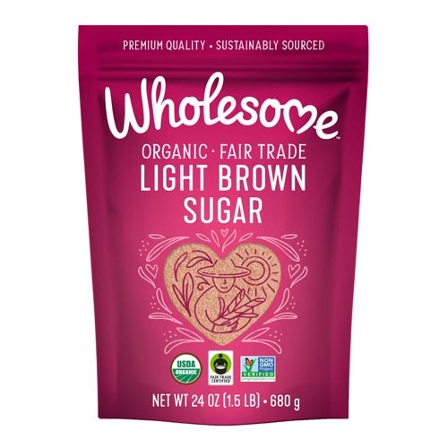 Wholesome Organic Light Brown Sugar