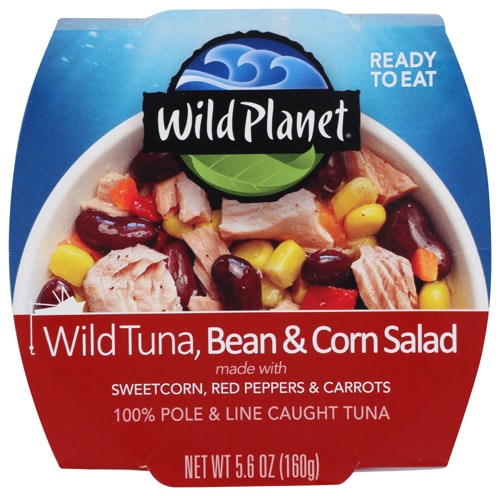 Wild Planet Wild Tuna Bean & Corn Salad