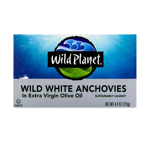 Wild Planet Wild White Anchovies in Extra Virgin Olive Oil