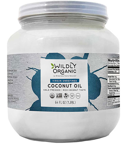 Wildly Organic Virgin Unrefined Coconut Oil