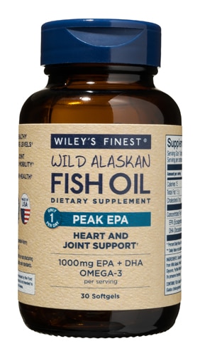 Wiley's Finest Wild Alaskan Fish Oil Peak EPA