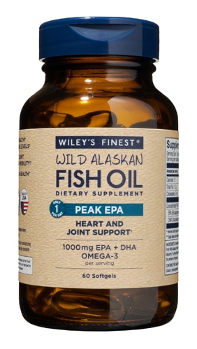 Wiley's Finest Wild Alaskan Fish Oil Peak EPA