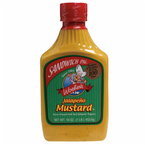 Woeber's Sandwich Pals Jalapeno Mustard