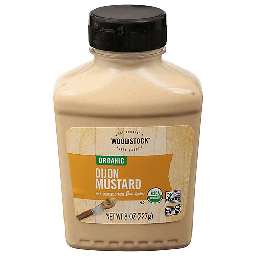 Woodstock Mustard Non-GMO Organic Kosher Dijon