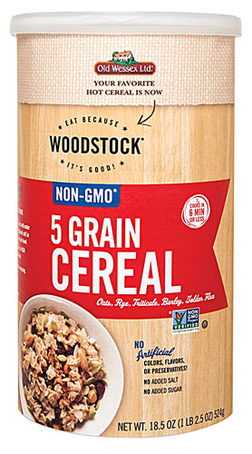 Woodstock Non-GMO Hot Cereal 5 Grain