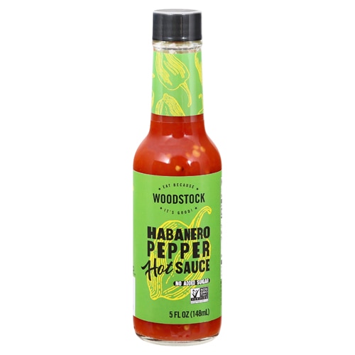 Woodstock Non-GMO Hot Sauce Habanero Pepper