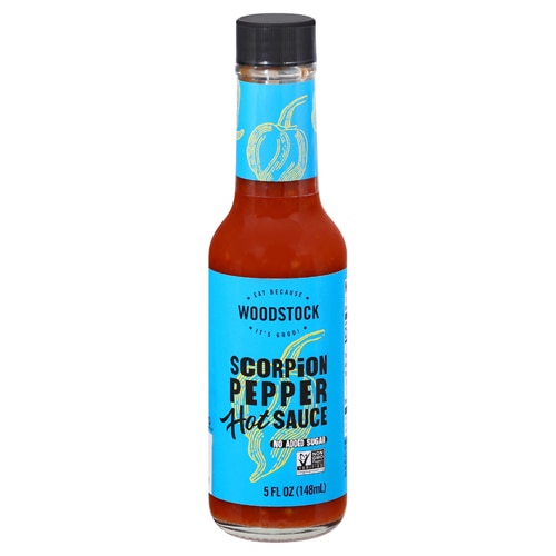 Woodstock Non-GMO Hot Sauce Scorpion Pepper