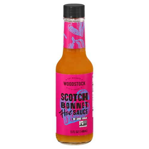 Woodstock Non-GMO Hot Sauce Scotch Bonnet