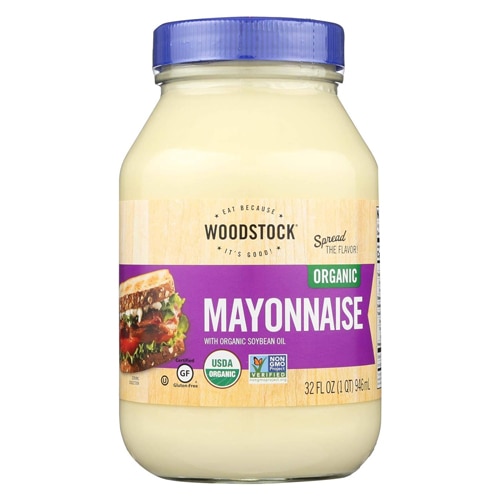 Woodstock Organic Mayo With Soybean Oil