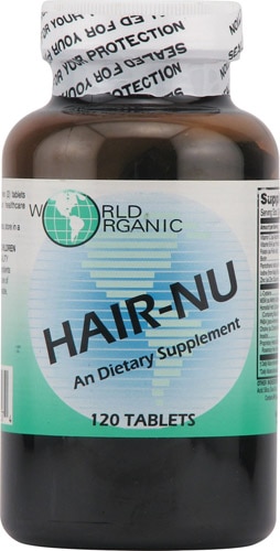 World Organic Hair-Nu Supplement