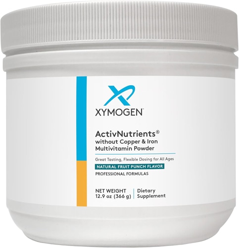 XYMOGEN ActivNutrients without Copper & Iron Powder Fruit Punch