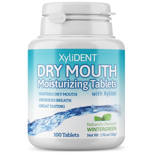 XyliDent Dry Mouth Tablets Wintergreen