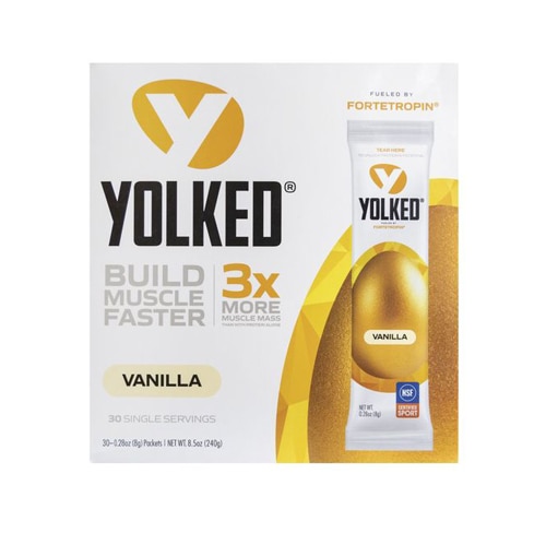 YOLKED Protein Enhancer- NSF Certified for Sport Vanilla