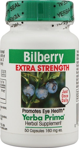 Yerba Prima Bilberry Extra Strength