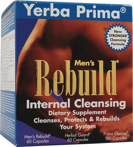 Yerba Prima Men's Rebuild® Internal Cleansing