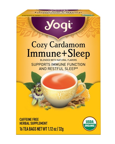 Yogi Cozy Cardamom Immune + Sleep