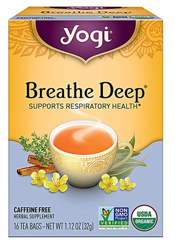 Yogi Tea Breathe Deep Organic Caffeine Free