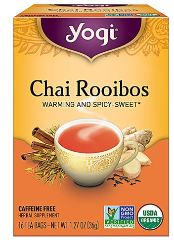 Yogi Tea Organic Caffeine Free Chai Rooibos