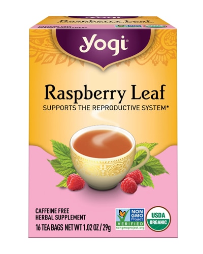 Yogi Tea Organic Caffeine Free Raspberry Leaf