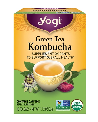 Yogi Tea Organic Kombucha Green Tea